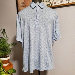 Nick Graham - Men's Baby Blue Paisley Shirt
